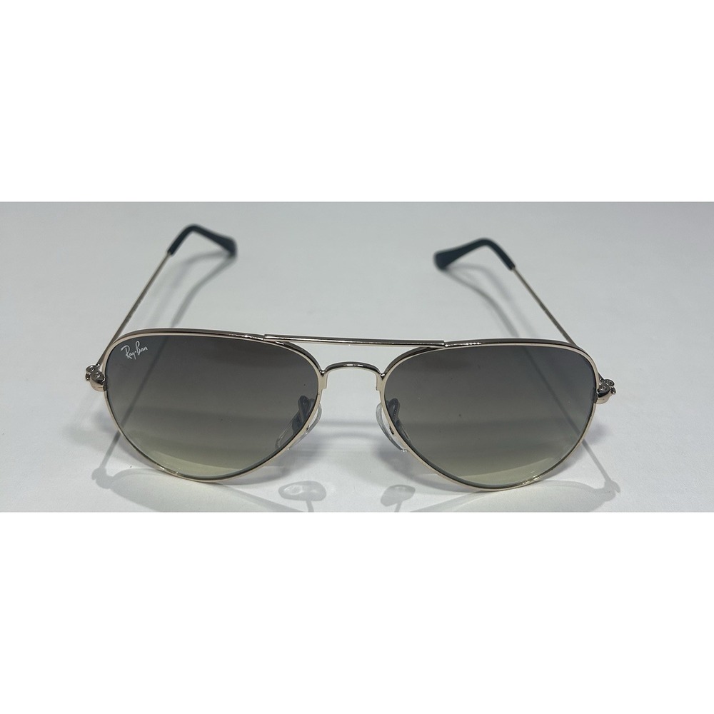 Ray-Ban RB3025 Classic Aviator Polarized Sunglasses Gold Metal Frame Lens Men's